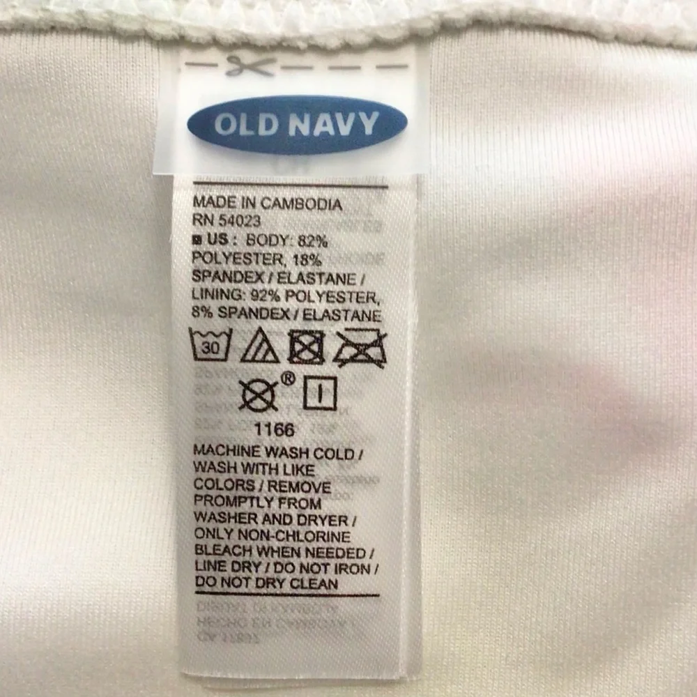Old Navy The Tie Up French Multi Tie Dye Bikini Bottom Small NWT